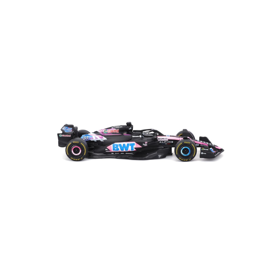 18-38219O Bburago Race F1  BWT Alpine A524  #31 Ocon - Scala 1:43