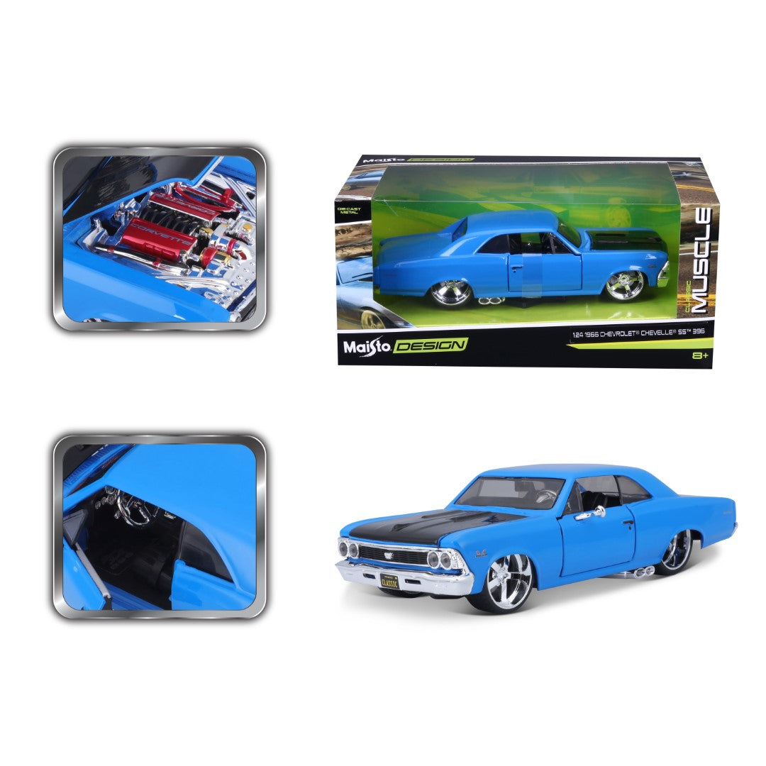 31333 Bburago Maisto Design - Chevelle SS 396 (1966) - 1:24