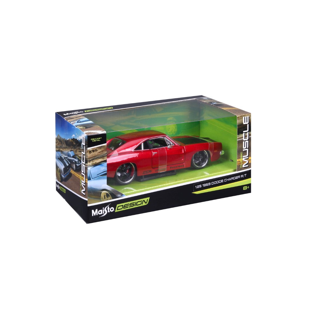 32537 Bburago Maisto Design - Dodge Charger R/T (1969) - 1:25