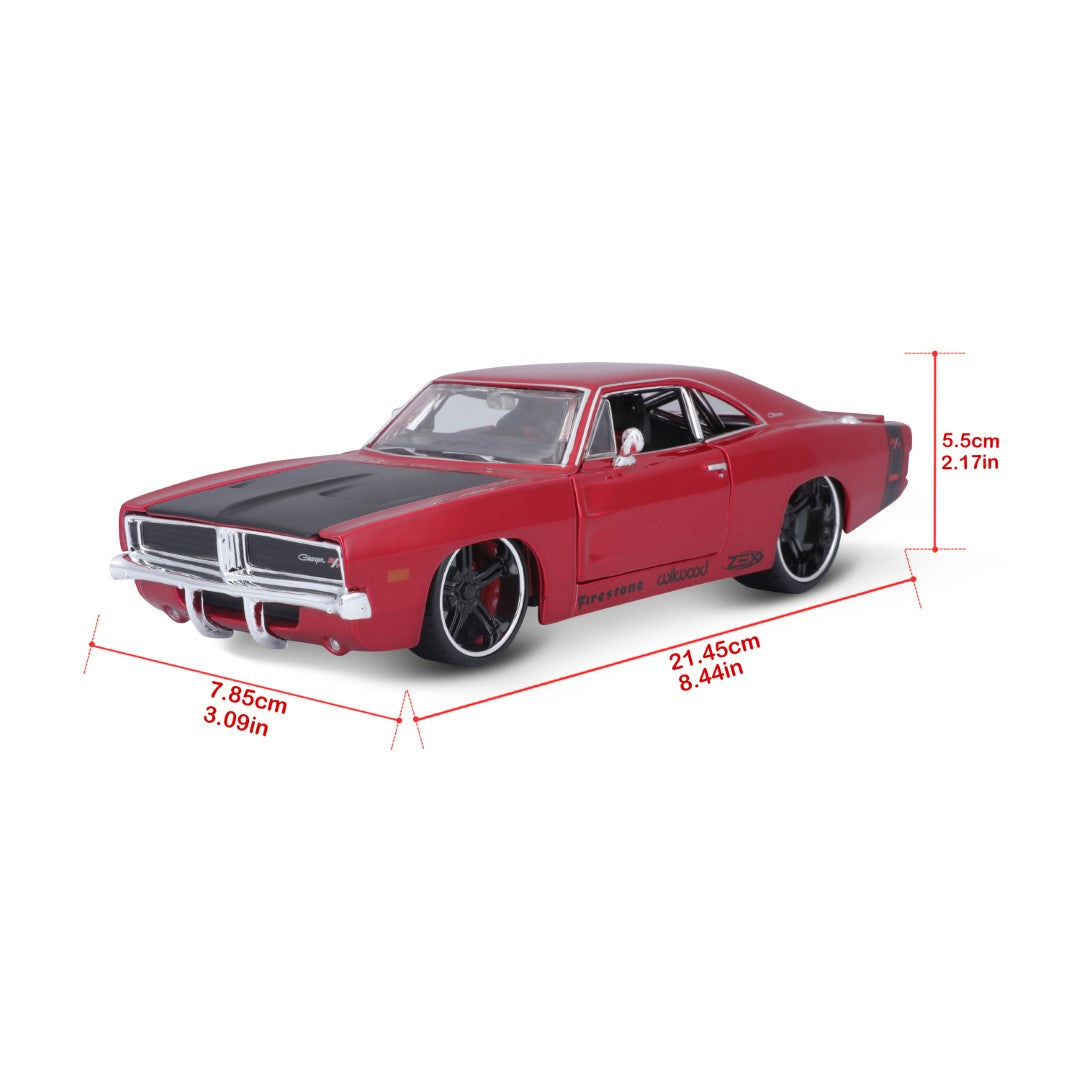 32537 Bburago Maisto Design - Dodge Charger R/T (1969) - 1:25