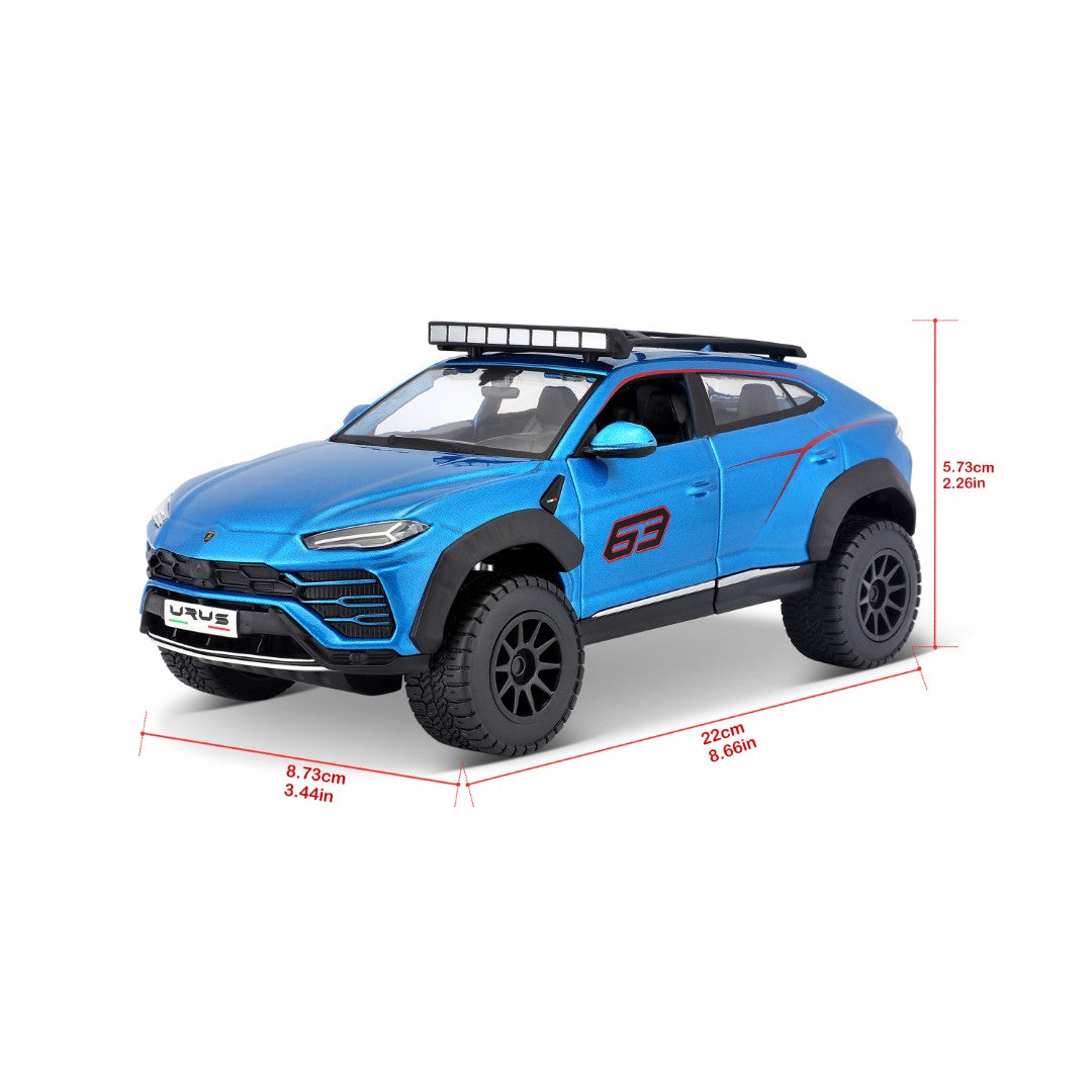 32533 Bburago Maisto Design - Lamborghini Urus, blu - Scala 1:24