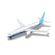 22898 Bburago Maisto - Aereo Boeing 737-10, bianco e blu