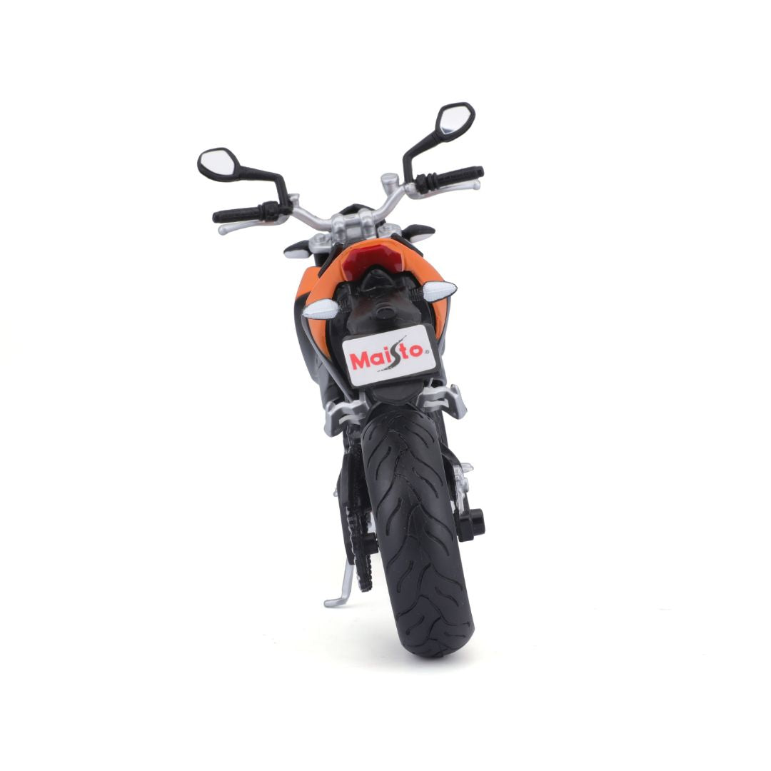 31101 20-09265 Bburago Maisto - KTM 690 Duke, arancione e nero - Scala 1:12