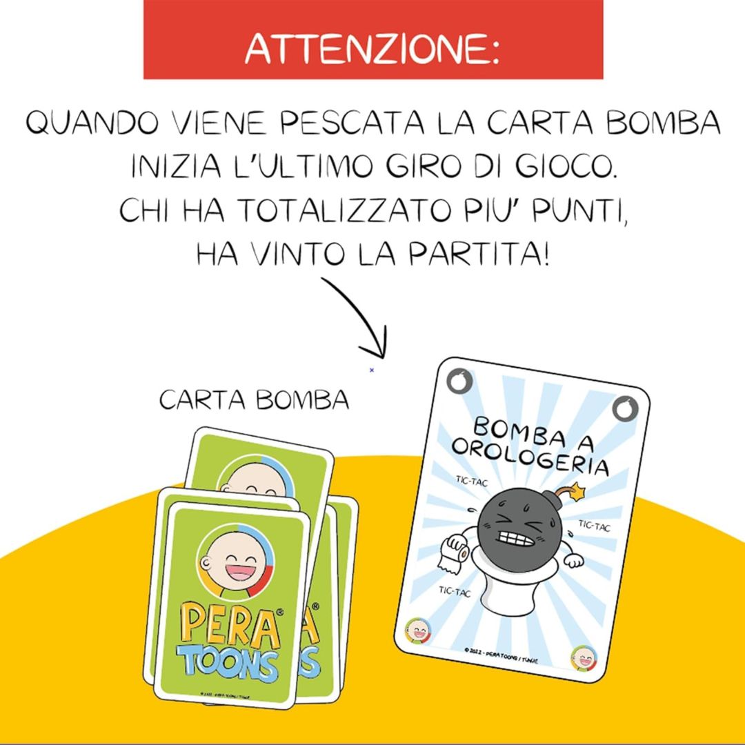 PER05000 Giochi Preziosi - Pera Toons Refresh! - Gioco di carte