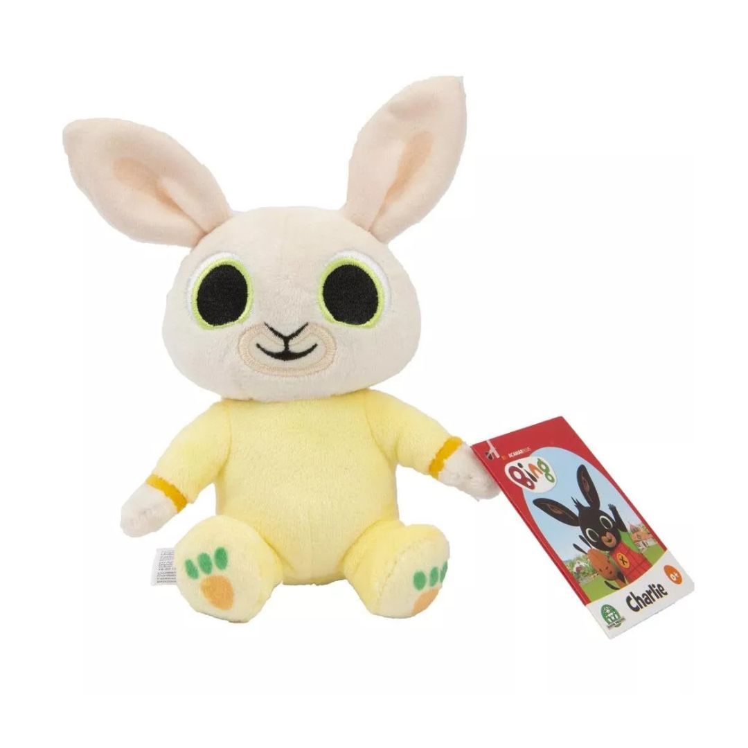 Giochi Preziosi Bing Peluche 20 cm Personaggio a Scelta Bing, Flop, Charlie