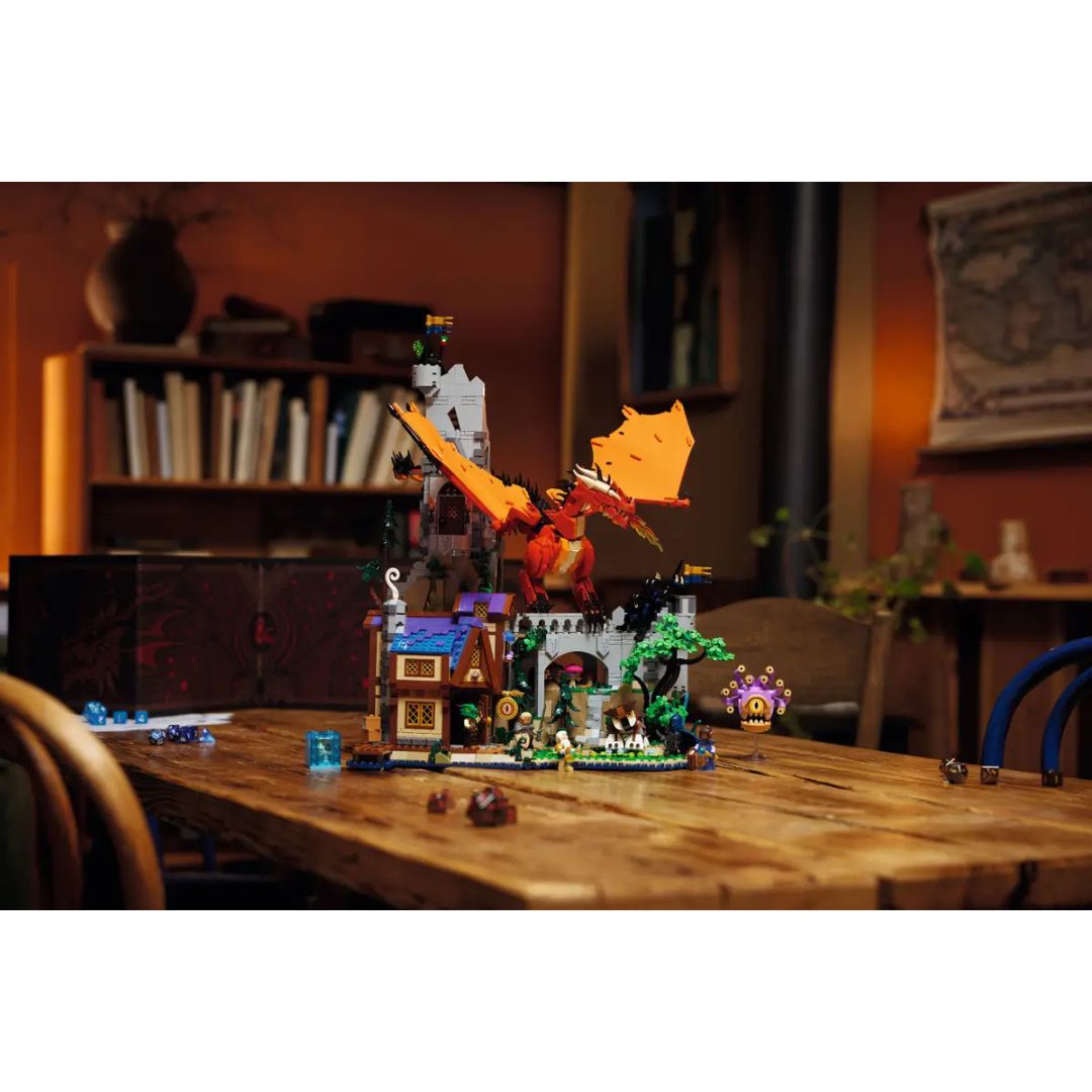 21348 LEGO Ideas - Dungeons&Dragons: Il racconto del Drago Rosso