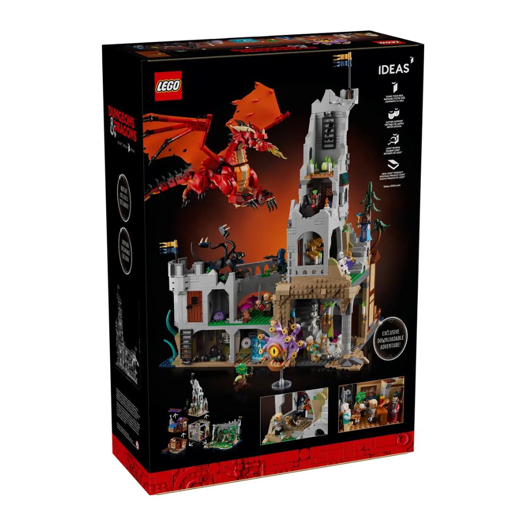 21348 LEGO Ideas - Dungeons&Dragons: Il racconto del Drago Rosso