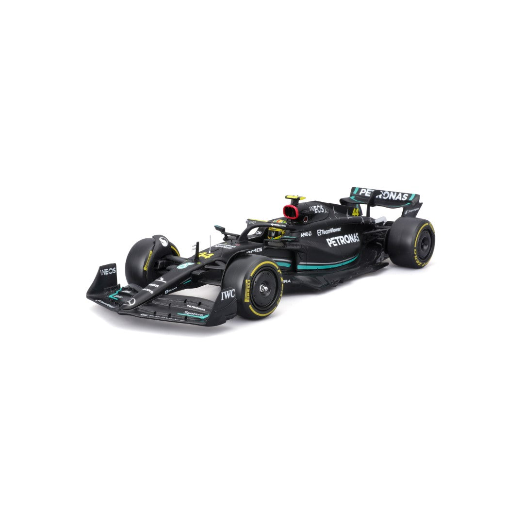 18-28028 Bburago Race Mercedes AMG F1 W14 E Performance #44 Hamilton - 1:24