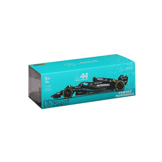 18-28028 Bburago Race Mercedes AMG F1 W14 E Performance #44 Hamilton - 1:24