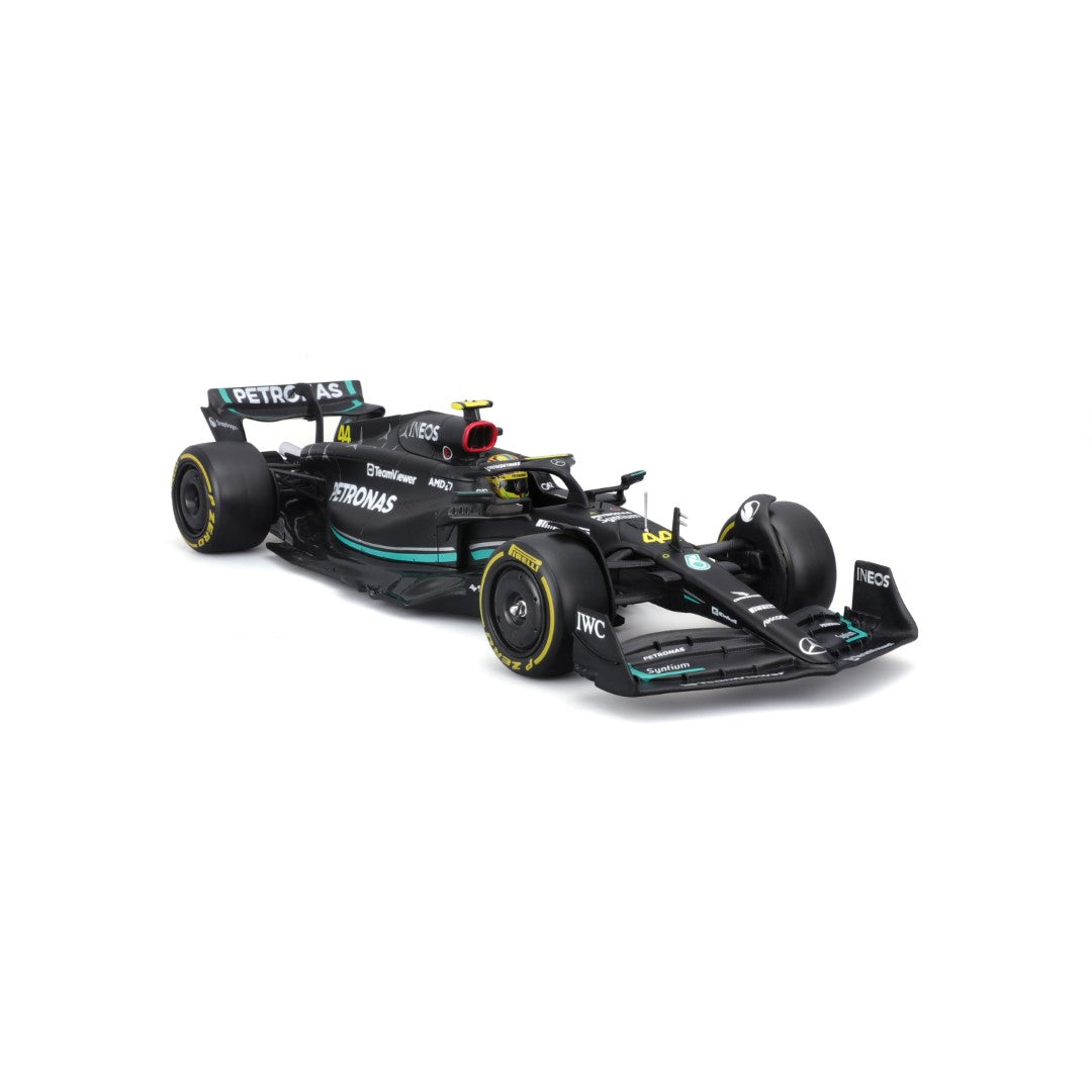 18-28028 Bburago Race Mercedes AMG F1 W14 E Performance #44 Hamilton - 1:24