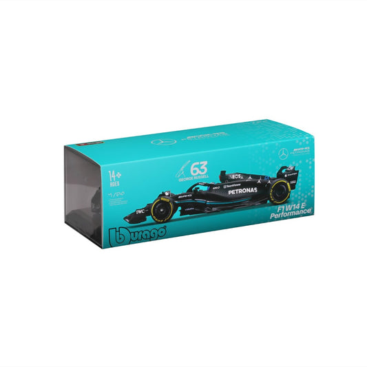 18-28028 Bburago Race - Mercedes AMG F1 W14 E Performance #63 Russell - 1:24