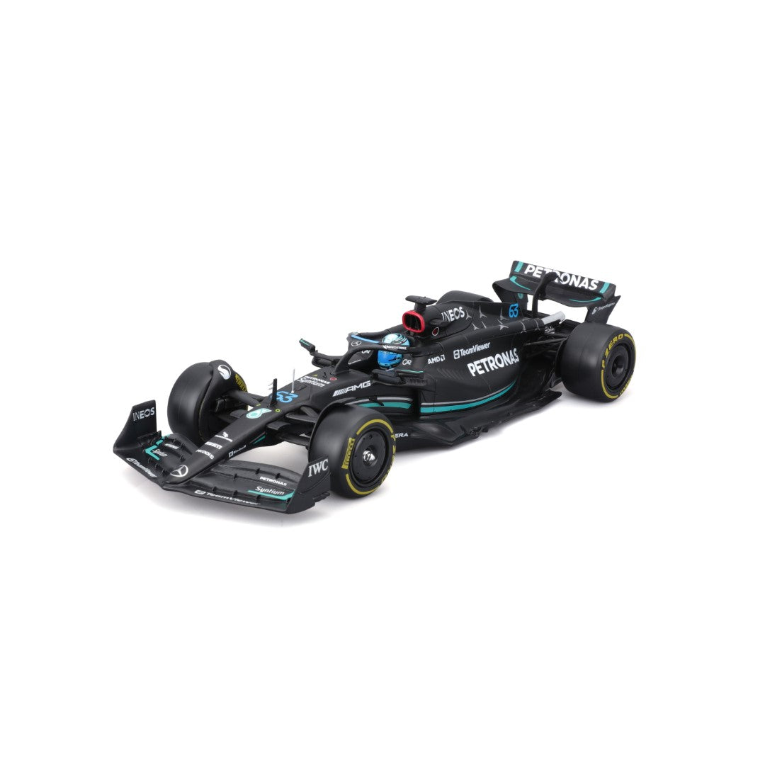 18-28028 Bburago Race - Mercedes AMG F1 W14 E Performance #63 Russell - 1:24