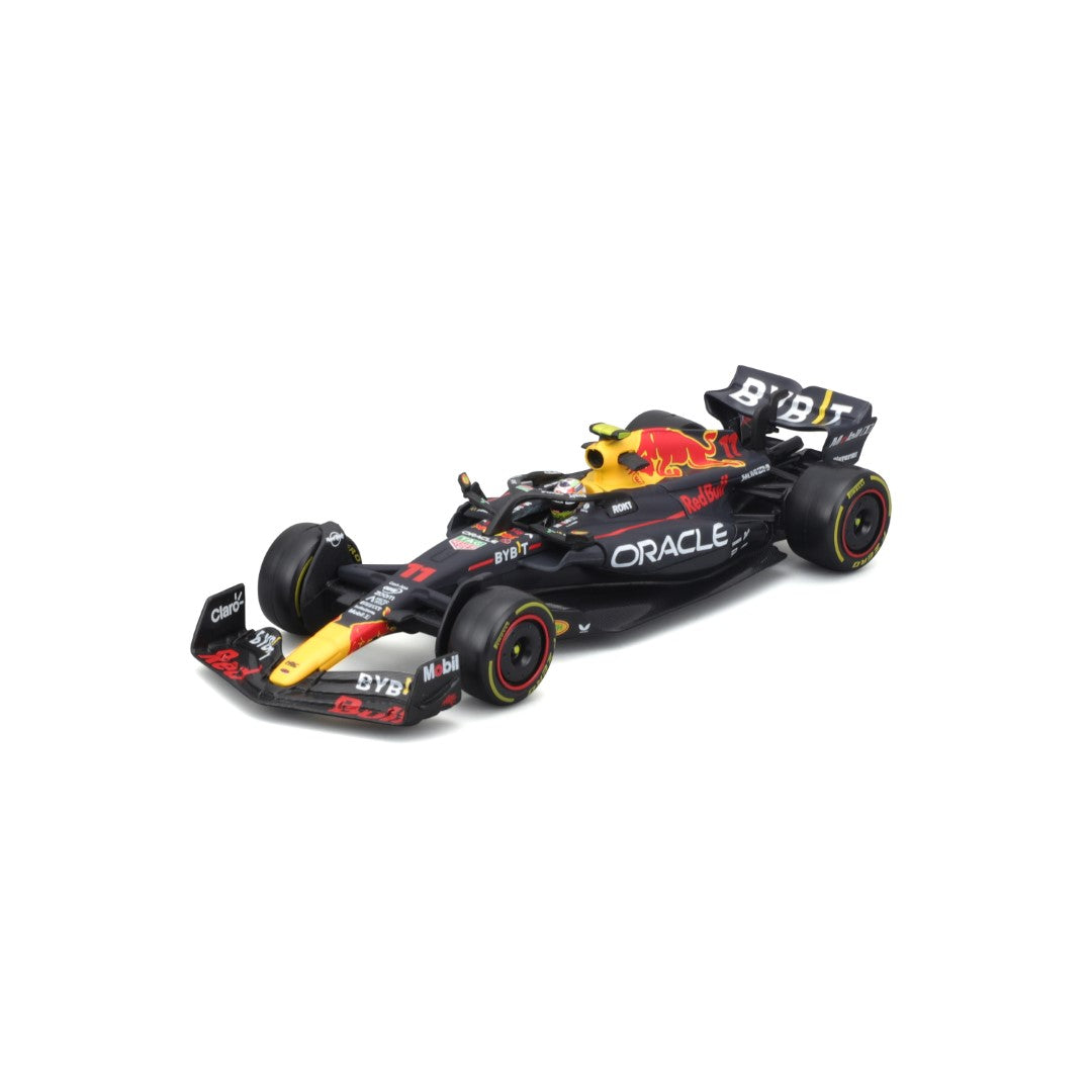 18-38083 Bburago Race F1  Red Bull Racing RB19 #11 Perez, con casco - 1:43