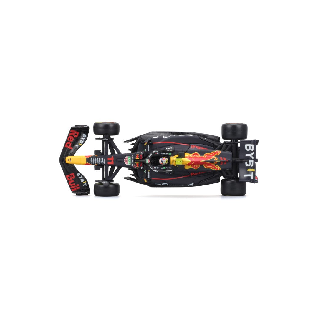 18-38083 Bburago Race F1  Red Bull Racing RB19 #11 Perez, con casco - 1:43