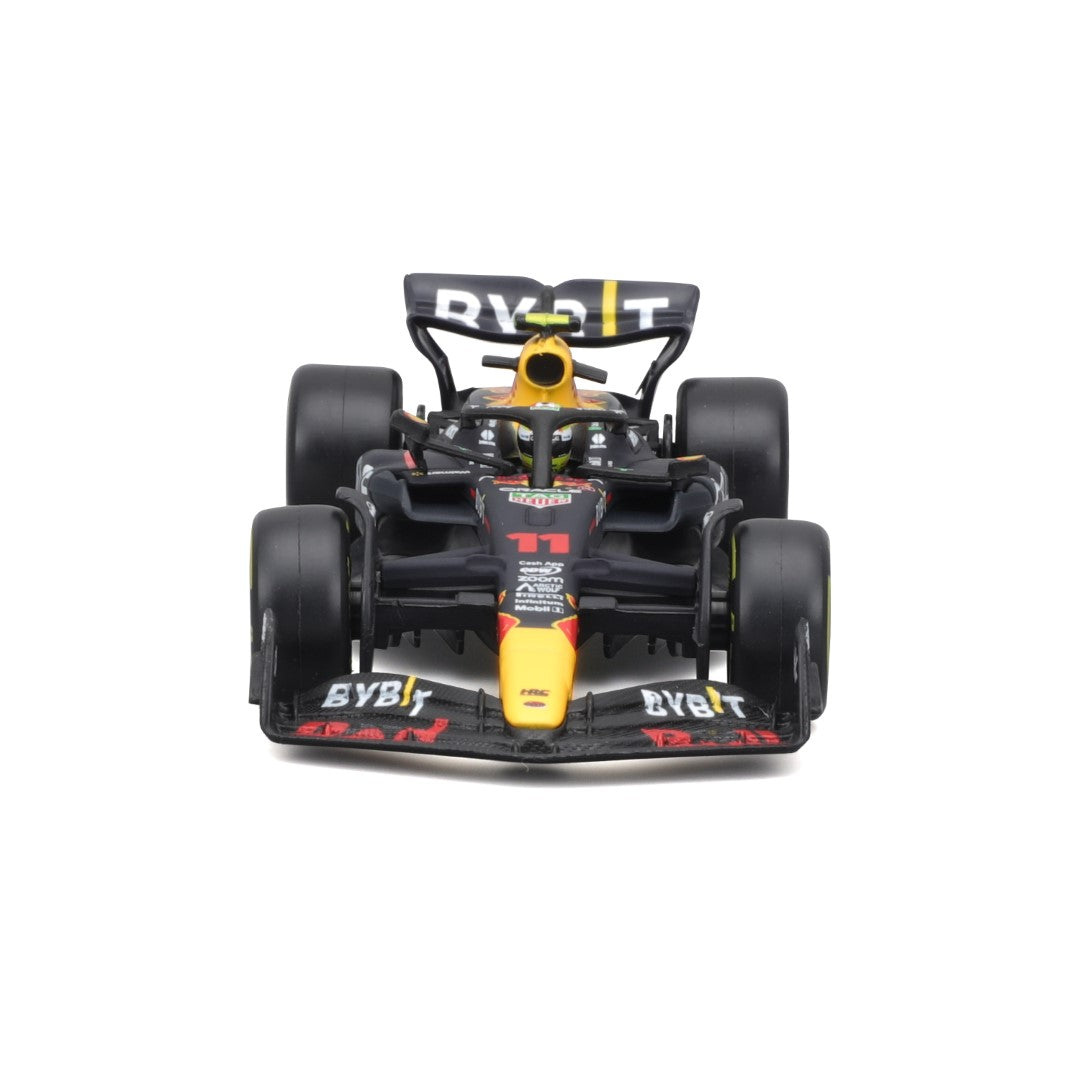18-38083 Bburago Race F1  Red Bull Racing RB19 #11 Perez, con casco - 1:43