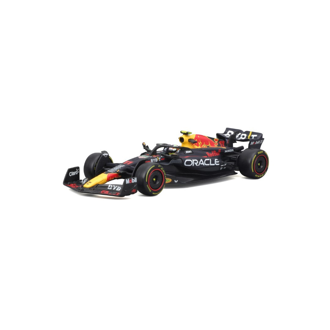18-38083 Bburago Race F1  Red Bull Racing RB19 #11 Perez, con casco - 1:43
