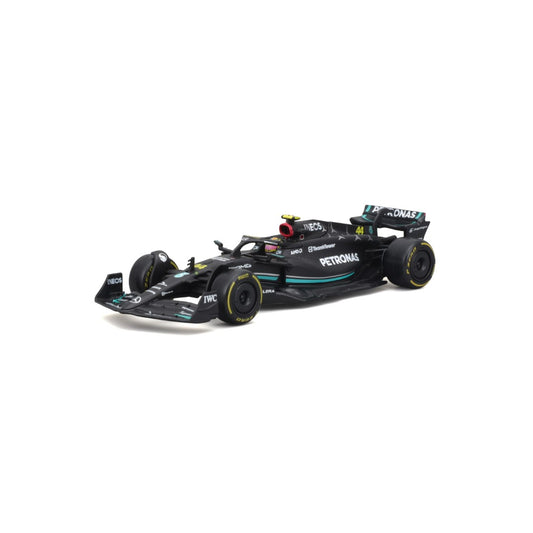 18-38081 Bburago Race -Mercedes AMG F1 W14 EPerformance #44 Hamilton, con casco