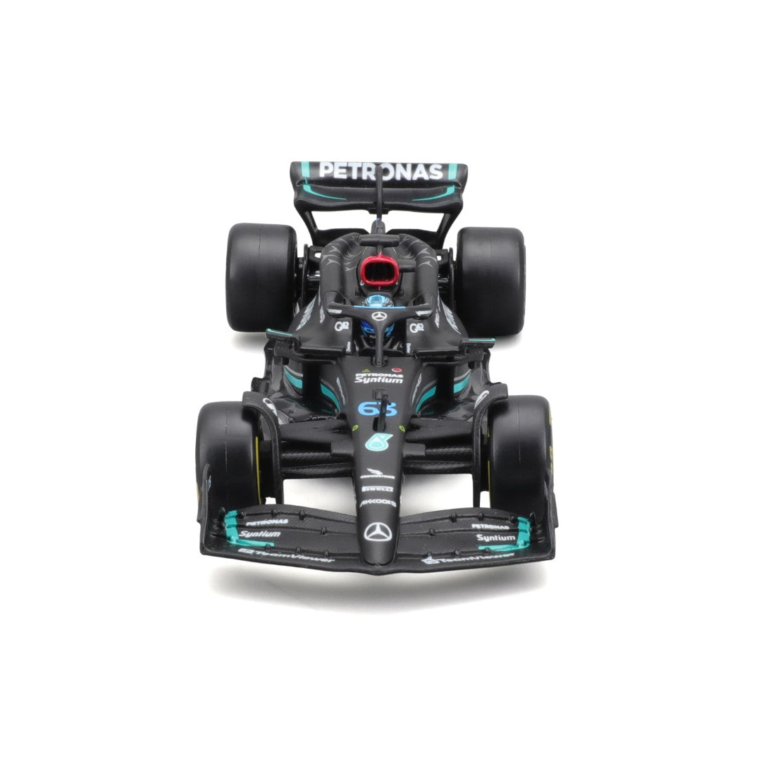 18-38081 Bburago Race -Mercedes AMG F1 W14 E Performance #63 Russell, con casco
