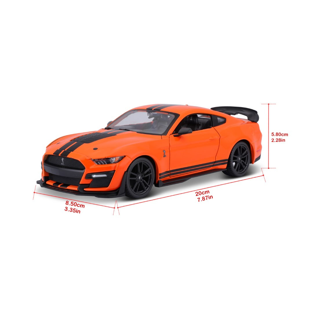 31532 OG Bburago Maisto - Ford Mustang Shelby GT500 (2020), arancione