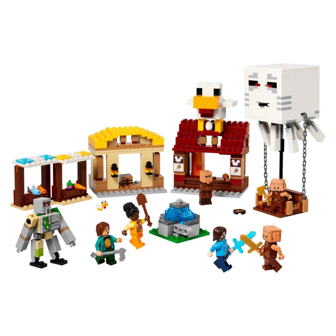 21273 LEGO Minecraft - Attacco al villaggio del Ghast-pallone