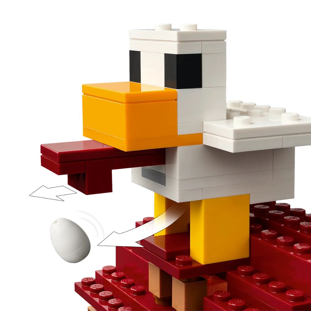 21273 LEGO Minecraft - Attacco al villaggio del Ghast-pallone