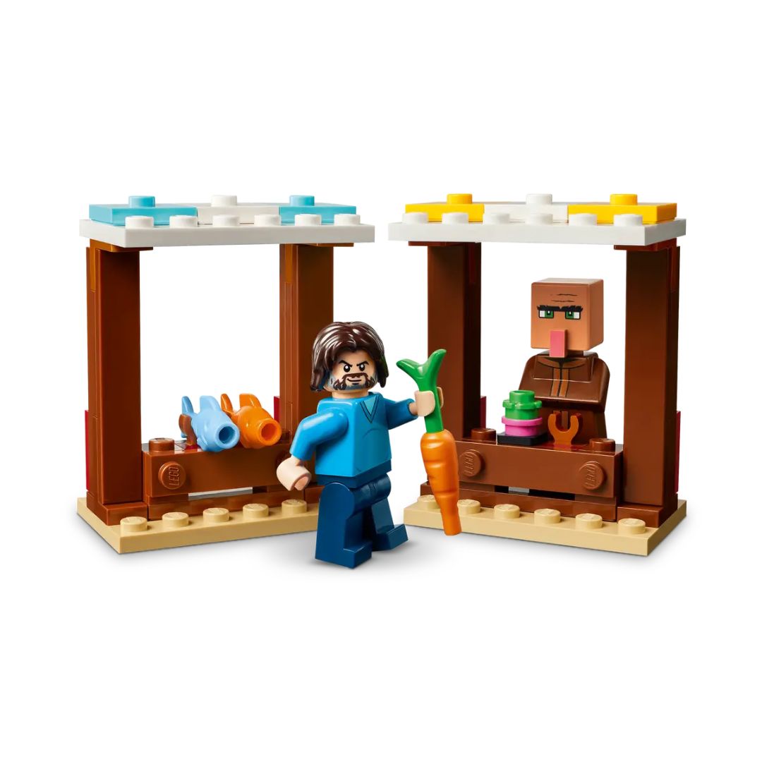 21273 LEGO Minecraft - Attacco al villaggio del Ghast-pallone