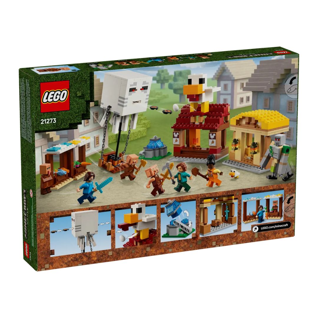 21273 LEGO Minecraft - Attacco al villaggio del Ghast-pallone