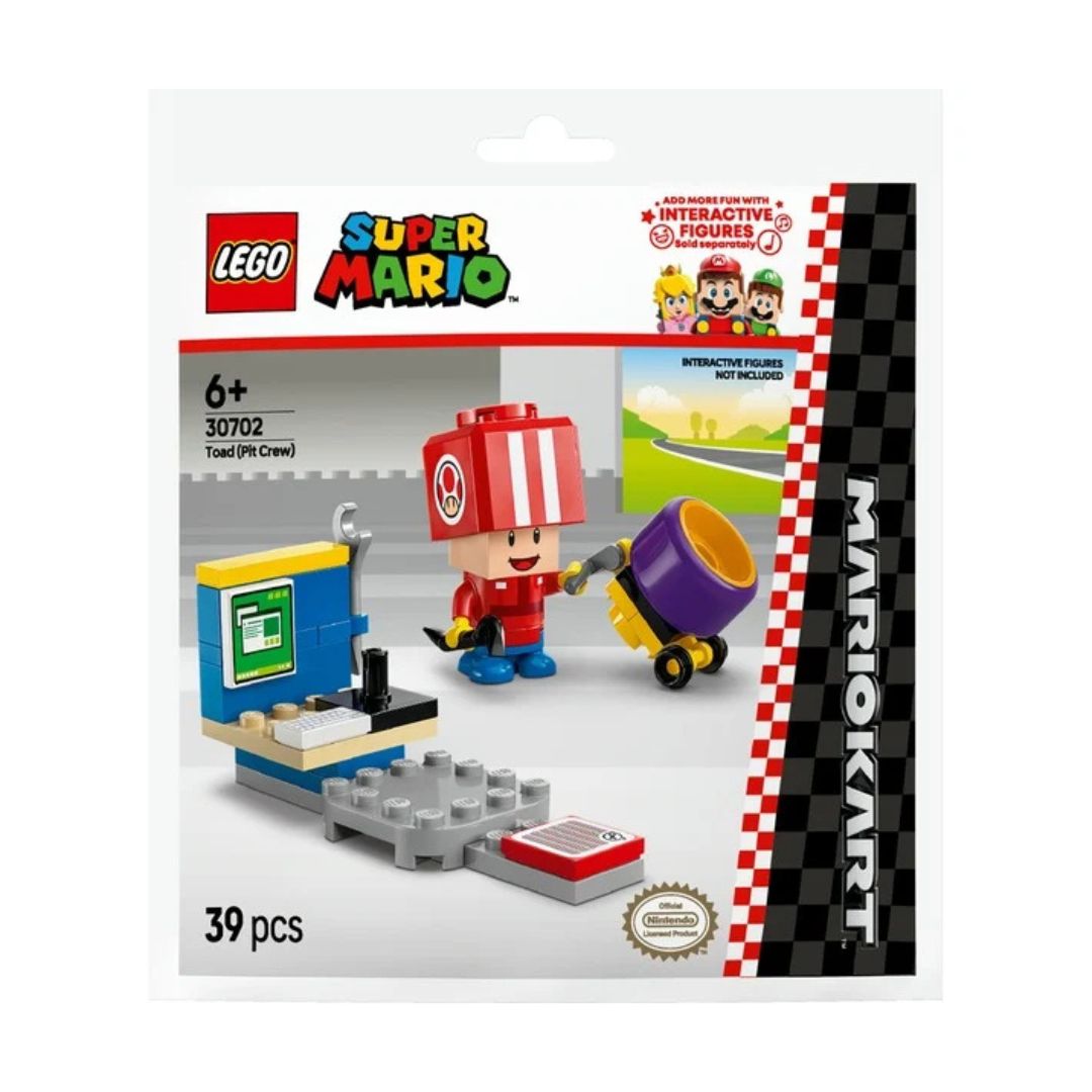 30702 LEGO Polybag Super Mario - Toad Pit Crew