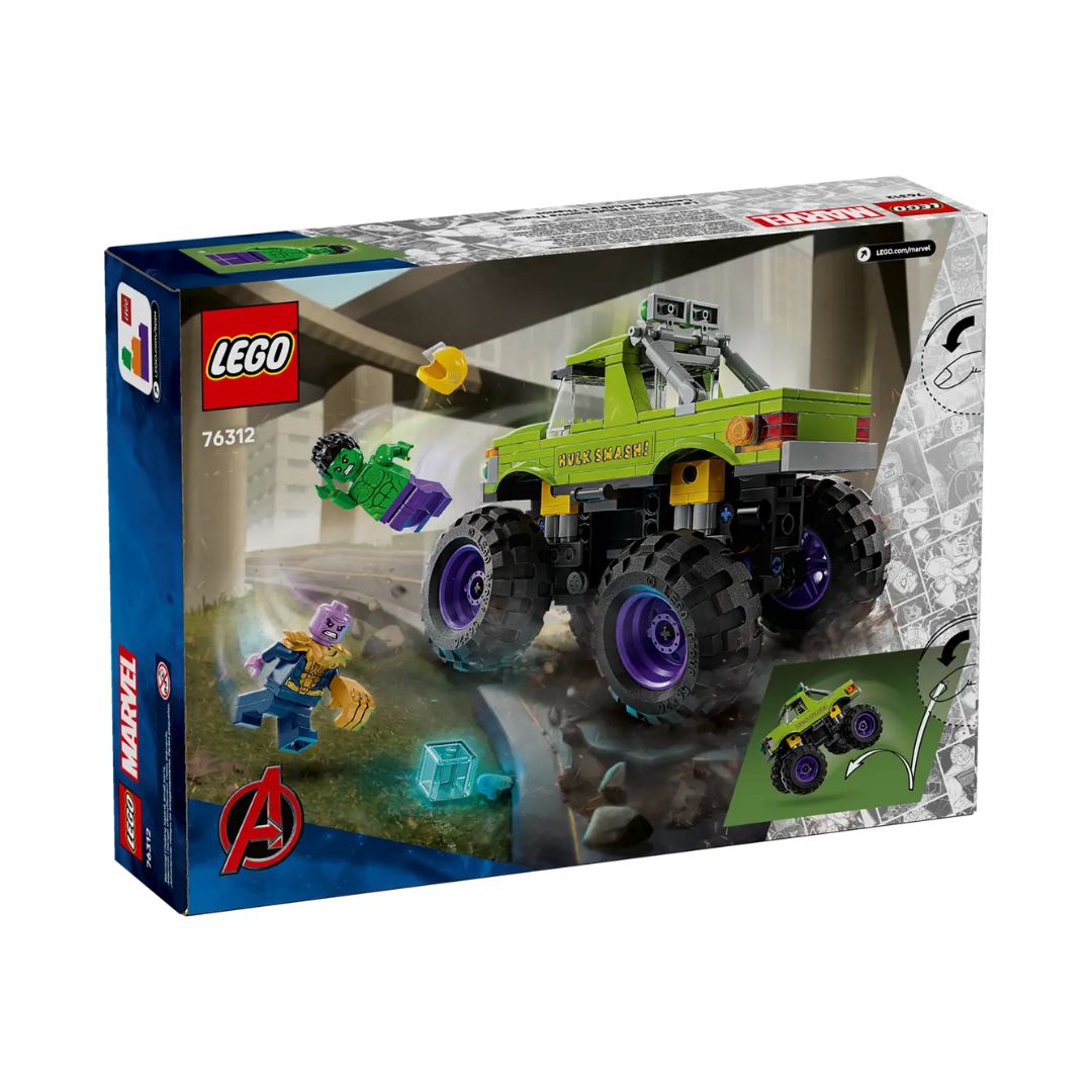 76312 LEGO Marvel - Truck di Hulk contro Thanos