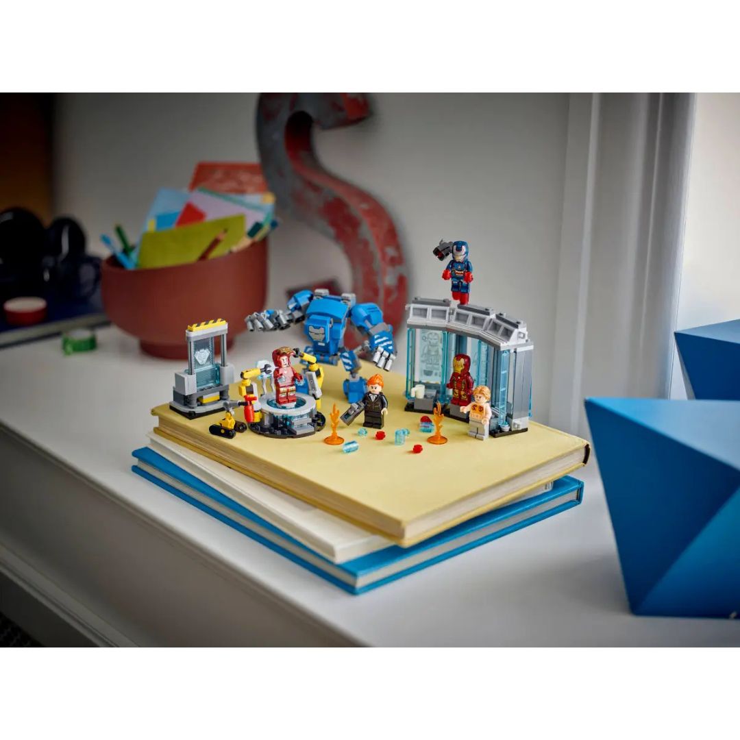 76315 LEGO Marvel - Laboratorio di Iron Man: Sala delle armature
