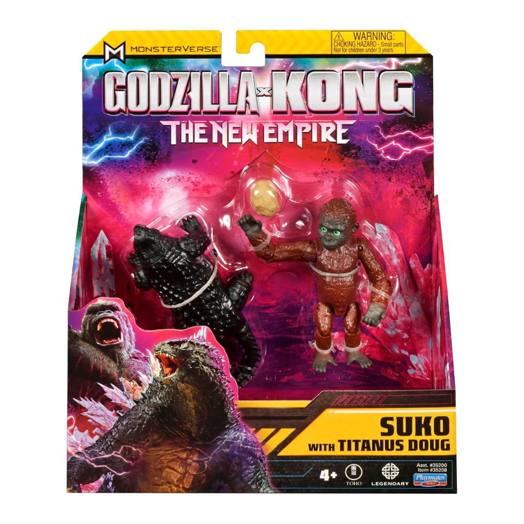Godzilla x Kong The New Empire Action Figure Personaggi a Scelta Giochi Preziosi