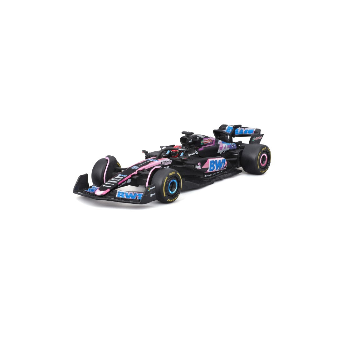 18-38220O Bburago F1 Alpine A524 #31 Ocon con casco - Scala 1:43