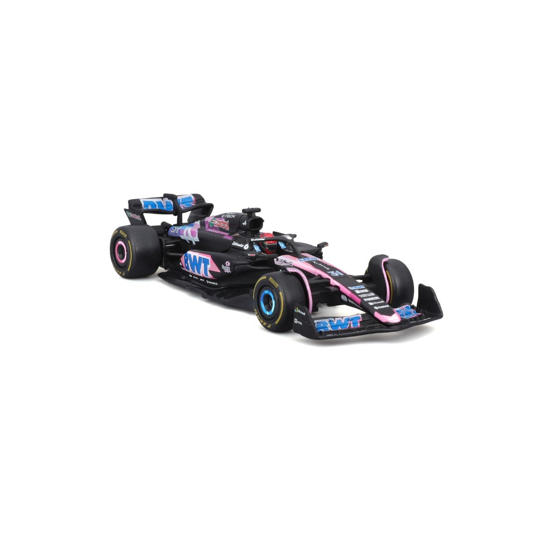 18-38220O Bburago F1 Alpine A524 #31 Ocon con casco - Scala 1:43