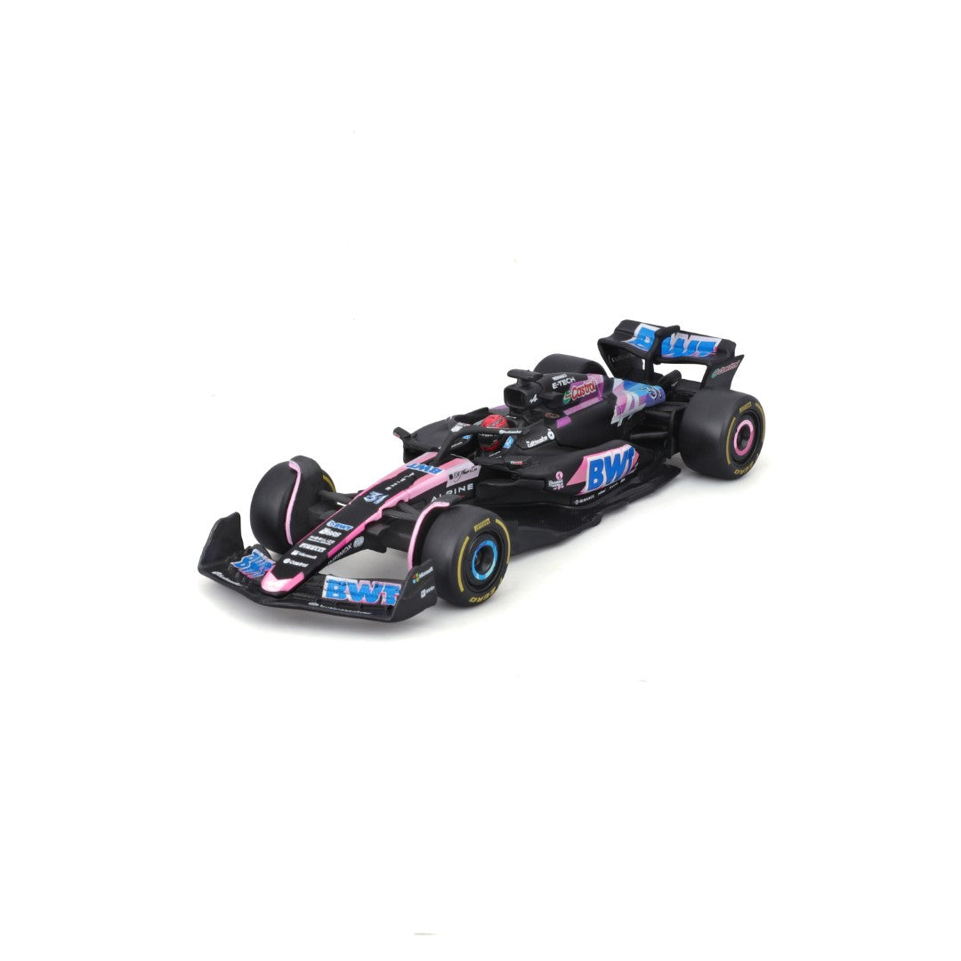 18-38220O Bburago F1 Alpine A524 #31 Ocon con casco - Scala 1:43