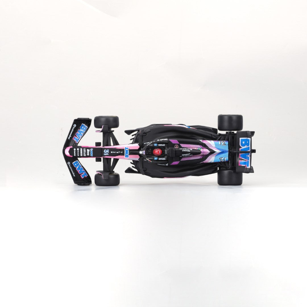 18-38220O Bburago F1 Alpine A524 #31 Ocon con casco - Scala 1:43
