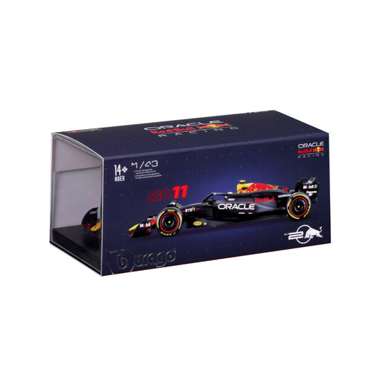 18-38098P Bburago Racing F1 Red Bull RB20 #11 Perez con casco - 1:43