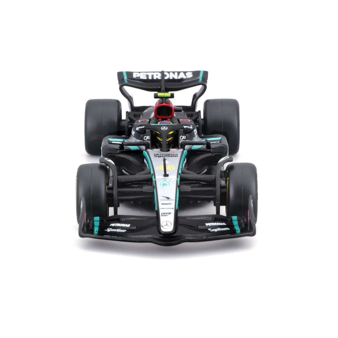 18-38209H Bburago -F1 Mercedes-AMG W15 E Performance #44 con casco Hamilton 1:43