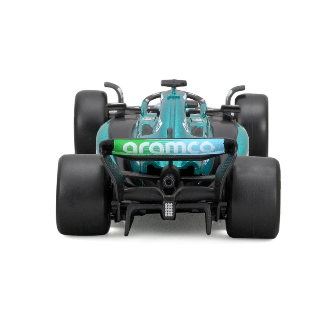 18-38091A Bburago F1  Aston Martin AMR23 #18 Strollcon casco - 1:43