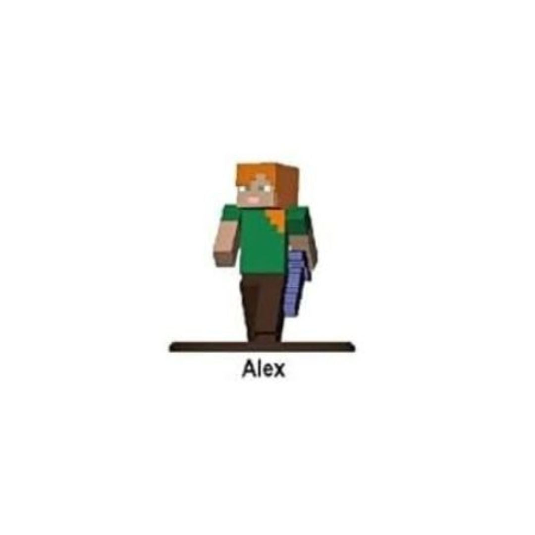 253261002 Jada - Minecraft: Mini Action Figure - Personaggio a scelta