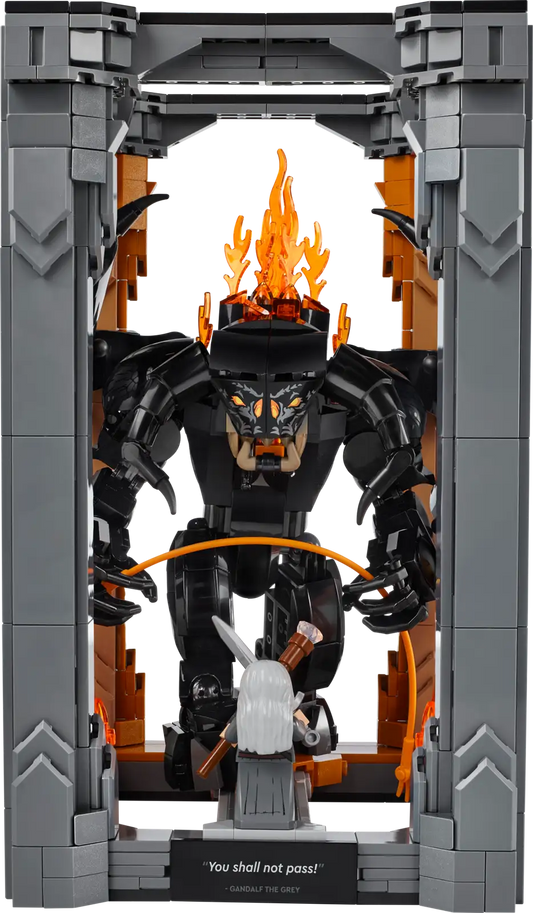 10367 LEGO Icons - Il Signore degli Anelli: Book Nook del Balrog™