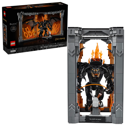 10367 LEGO Icons - Il Signore degli Anelli: Book Nook del Balrog™