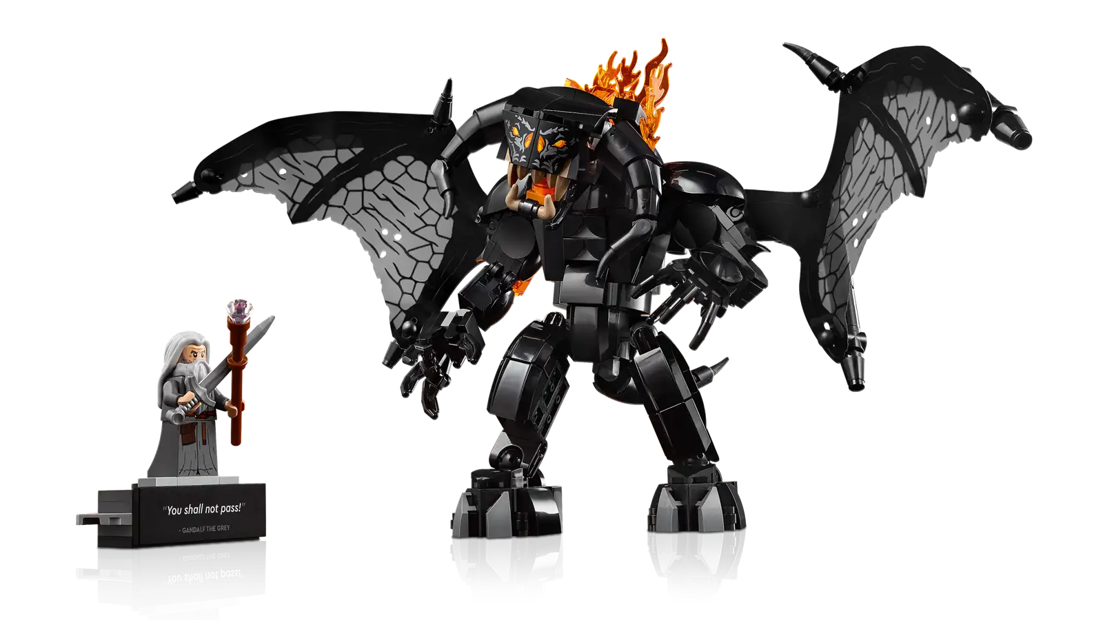 10367 LEGO Icons - Il Signore degli Anelli: Book Nook del Balrog™