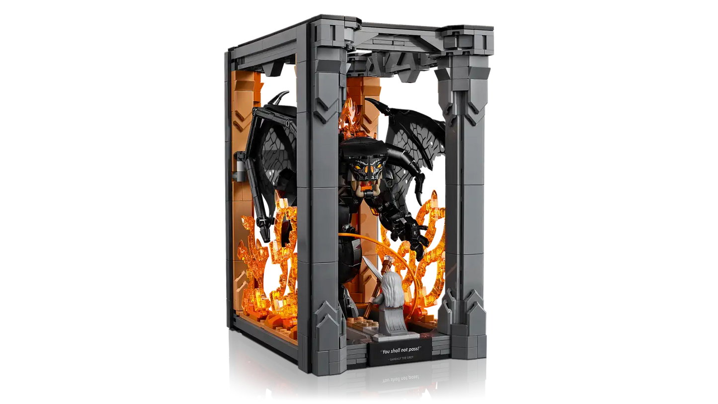 10367 LEGO Icons - Il Signore degli Anelli: Book Nook del Balrog™