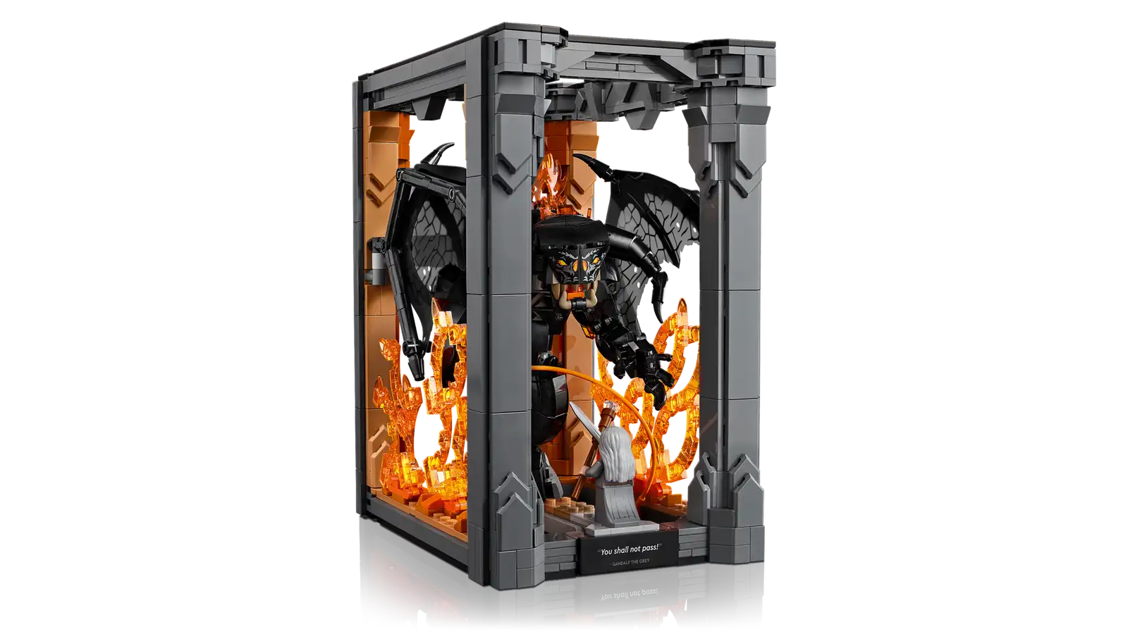 10367 LEGO Icons - Il Signore degli Anelli: Book Nook del Balrog™