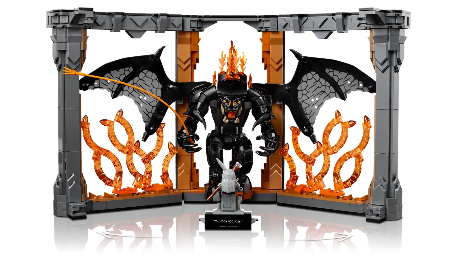 10367 LEGO Icons - Il Signore degli Anelli: Book Nook del Balrog™
