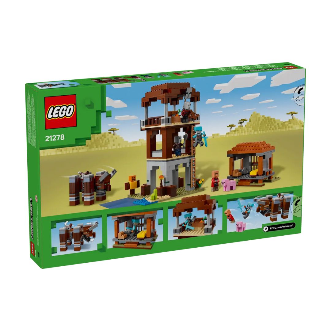 21278 LEGO Minecraft - Avamposto del saccheggiatore e predone
