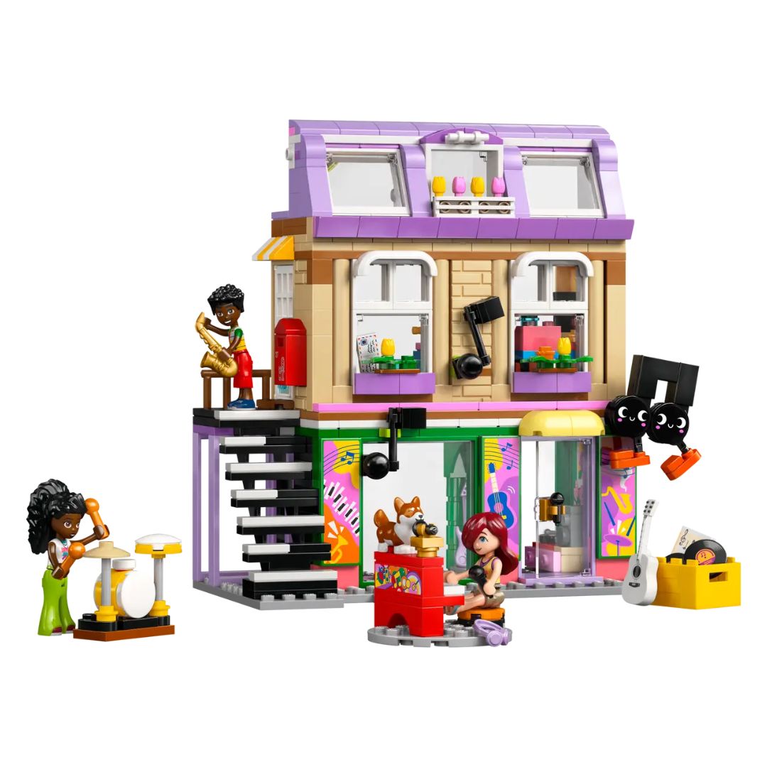 42653 LEGO Friends - Negozio di musica e appartamento
