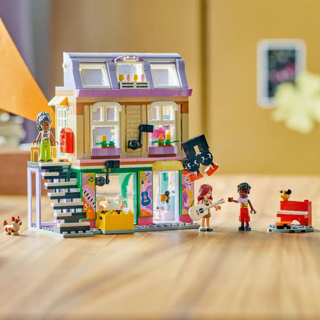 42653 LEGO Friends - Negozio di musica e appartamento