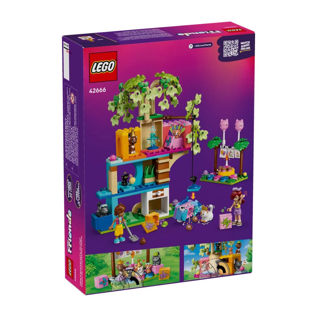 42666 LEGO Friends - Festa di compleanno felina e Casa sull albero