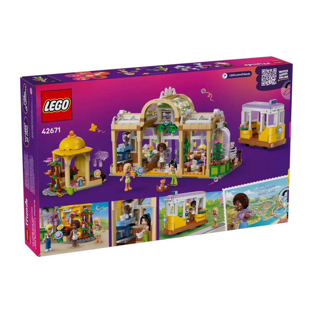42671 LEGO Friends - Caffè delle piante e Negozio di fiori